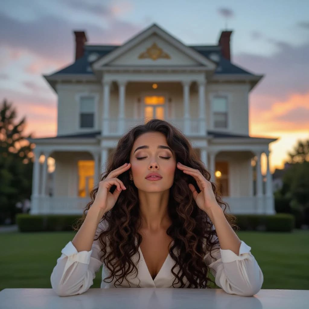 In a surreal and whimsical world