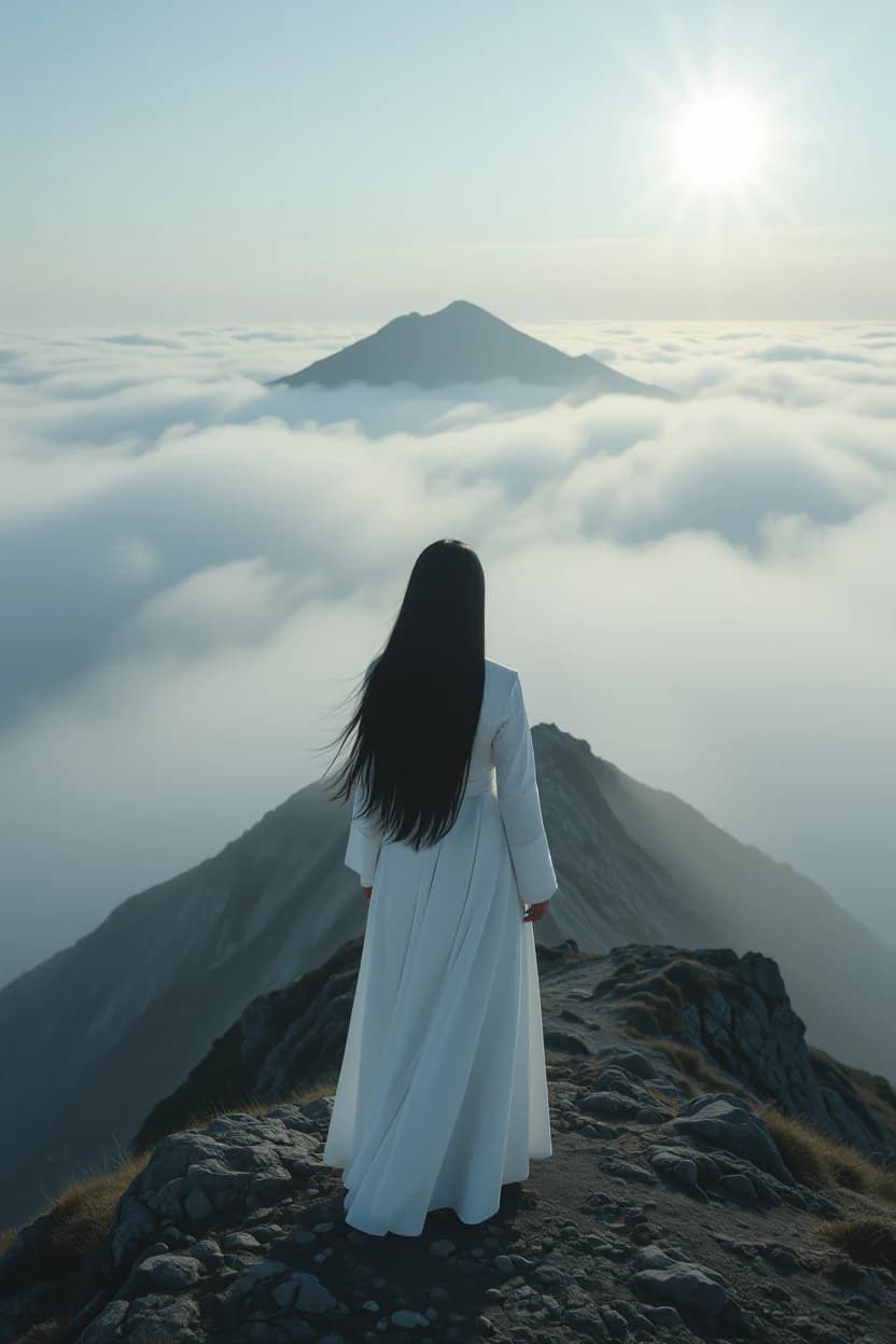 In a surreal and dreamlike scene