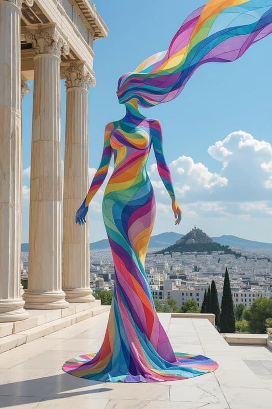 Installation art stylized by Janet Echelman